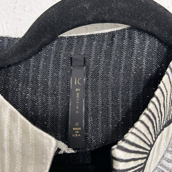 Elegant Black and White Women's Blazer - Picture 6 of 10